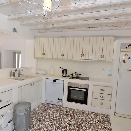 Villa Mykonos 4 Bedroom Cycladic With Free Parking *